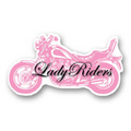 Static cling Decal (1"x1.5")- Motorcycle
